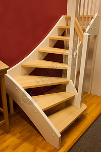 高级木制楼梯奢华大厅建筑学橡木风格木材松树扶手住宅栏杆图片