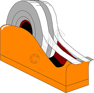 Adhesive 磁带投放器刀刃办公用品维修分配器录音黑色办公室胶带图片