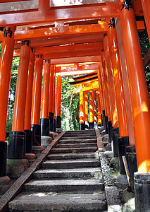 京都神社一千个托里门隧道图片