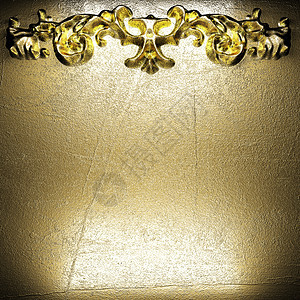 金色复古饰品框架装饰横幅插图奢华装饰品金子艺术边界收藏图片