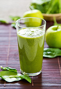 菠菜和苹果奶昔橙汁排毒水果营养果汁饮料食物饮食芹菜图片