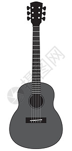 吉他对白背景印刷品图纸插图徽标夹子卡通片绘画乐器吉他卡通图片