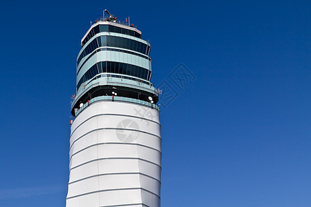 维也纳维也纳机场塔天空飞机场镜子交通航空建造航班雷达安全运输图片