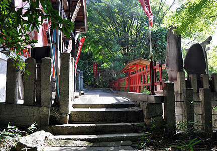 日本京都神社隧道写作神道旅行寺庙灯笼吸引力城市入口地标图片