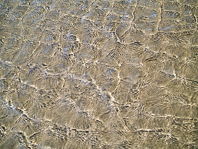 海滩浅水中的海洋波纹晴天海滨支撑阳光太阳液体涟漪海浪海岸游泳图片