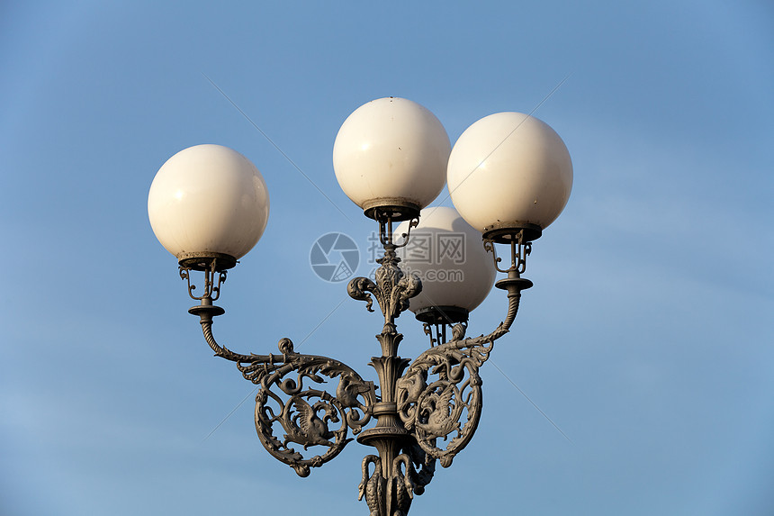 佛罗伦萨-比亚扎·米开朗热洛街灯图片