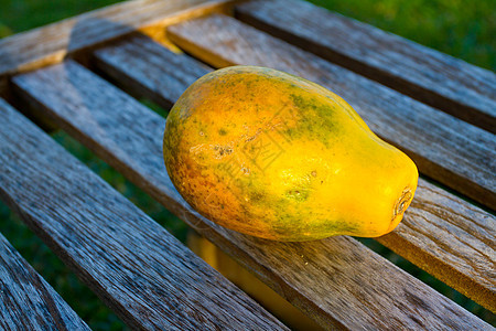 木薯热带水果木瓜橙子市场生产农贸市场农产品食物黄色图片