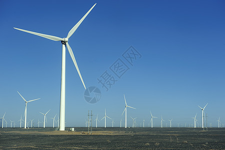 风电风力车的新能源背景图片