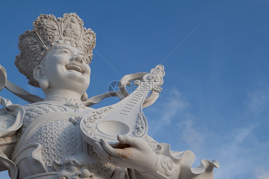 中国布德佛陀信仰地标雕像石头冥想历史雕塑宗教建筑学图片