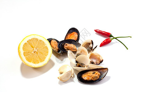 贝和蛤食谱海鲜美食蛤蜊美味橙子盘子用餐食物小龙虾图片