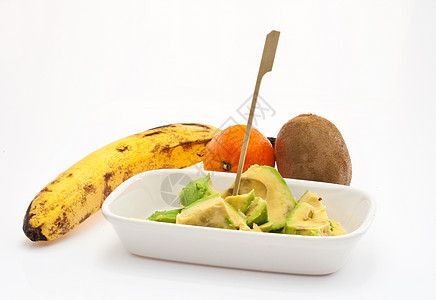 阿沃卡多 巴巴纳 kiwi和橘子奇异果异国饥饿用餐情调水果早餐维生素香蕉蔬菜图片