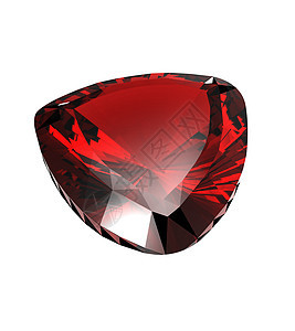 珠宝宝石的形状是万亿水晶奢华火花红宝石版税钻石图片