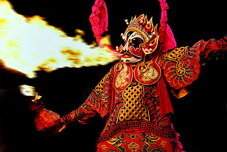 中国传统歌剧演员 演戏服和戏剧服装摄影面部音乐艺术头饰文化遗产男性成人娱乐图片