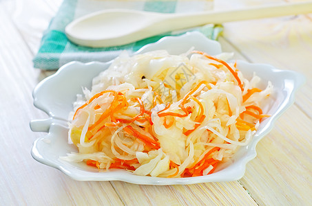 白菜酸菜厨房产品营养蔬菜食物桂冠沙拉素食桌子图片