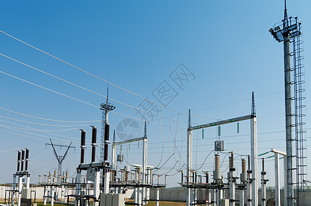 一般视图 高压变电站电路生产接线绝缘单元平台网络基础设施金属危险图片