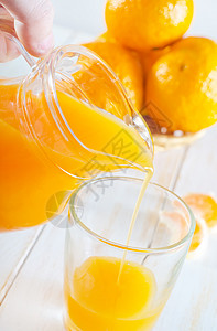 橘子汁花园甜点厨房饮食果汁饮料热带水果茶点叶子图片