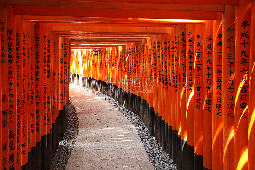 日本旅行小路文化隧道途径旅游地标宗教观光建筑学图片