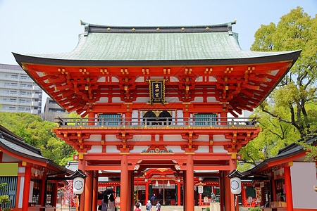 科比神道文化建筑神社地标红色宗教旅行建筑学旅游图片