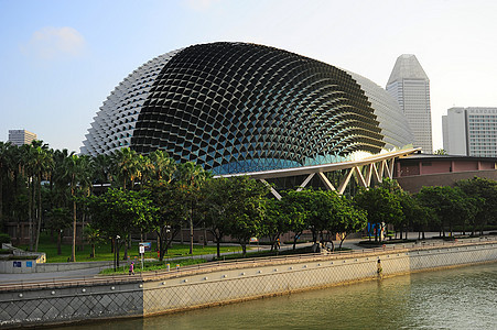 湾边的埃斯普拉纳德剧院大厅音乐会建筑学旅游城市旅行酒店歌剧全景圆顶图片