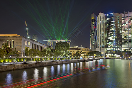 新加坡市天线灯表演图片