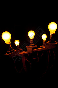 灯光固定装置黄色艺术活力灯泡舞台创造力家具乡村背景图片