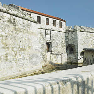 古巴旧哈瓦那历史性据点景点外观要塞建筑世界遗产历史建筑物殖民图片