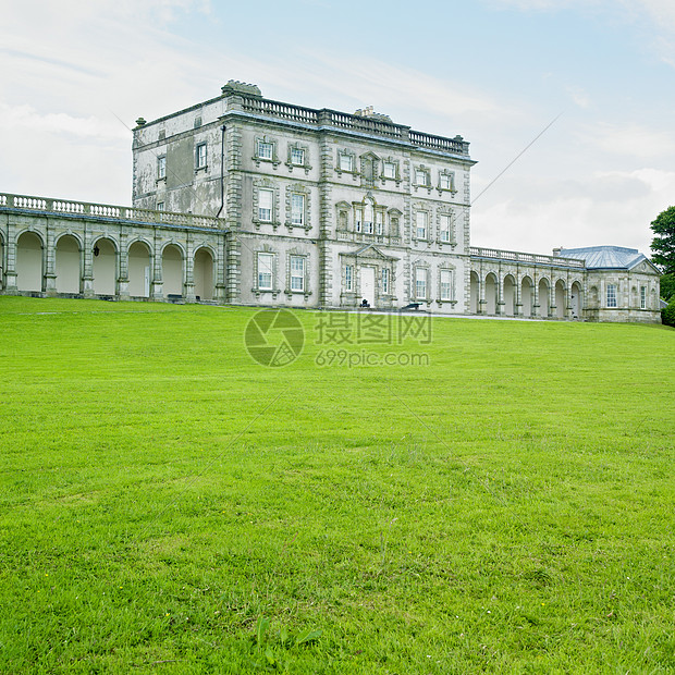 北爱尔兰Fermanagh县佛罗伦萨法院历史性世界外观建筑学景点城堡宫殿历史建筑物位置图片