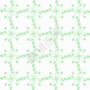 无缝花纹绘画墙纸叶子白色绿色创造力装饰条纹插图背景图片