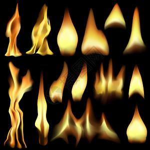 火元素背景图片