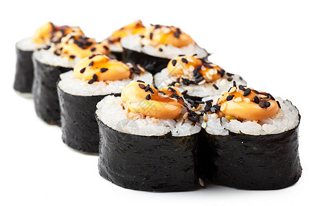 寿司海苔文化粮食蔬菜圆圈海鲜宏观黄瓜午餐小吃图片