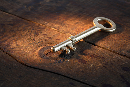 金钥匙金属阴影成功房子光束金子古董对象安全钥匙背景图片