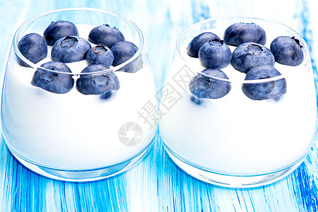 蓝莓和酸奶快关门了图片