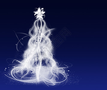 幻想圣诞树背景图片