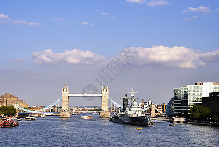 伦敦塔桥城市历史首都纪念碑地标旅游蓝色天空吸引力国家图片