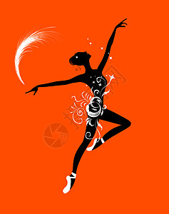 舞芭蕾舞者用于设计舞蹈剧院女孩们风度芭蕾舞卡通片绘画草图羽毛音乐图片