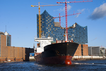 汉堡港起重机城市规划建筑学建筑城市进步城区工地城市发展繁荣图片