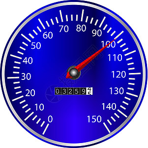 时速计蓝色车速指针小时卡车速度指标转速表图片
