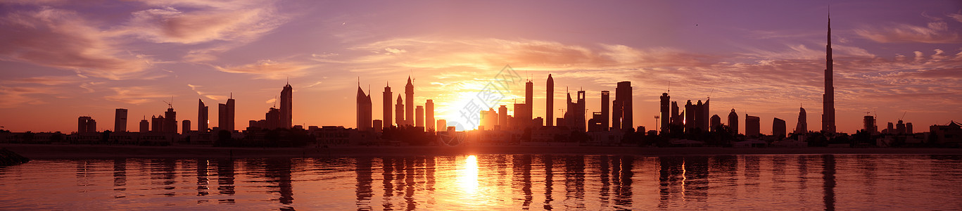 迪拜市 城市风景图片