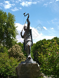 伊朗德黑兰弓箭手雕像图片