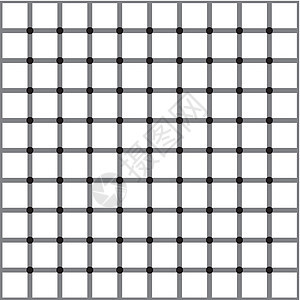 矢量光幻象白色光学数字圆圈压力插图黑色网格诡计艺术图片