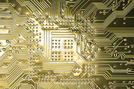 计算机电路技术绿色电脑墙纸半导体芯片工程宏观硬件电子产品图片