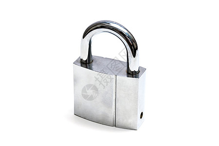 挂隔锁金属白色安全宏观挂锁钥匙背景图片