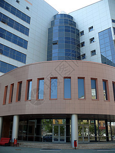 办公大楼玻璃城市办公室公司反射窗户工作银行财产入口图片