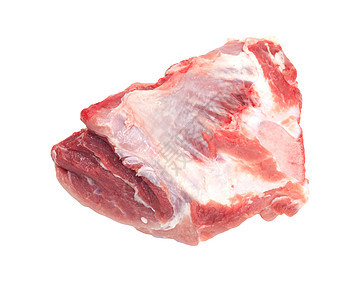 新鲜猪排架子牛扒烹饪红色粉色白色猪肉食物图片