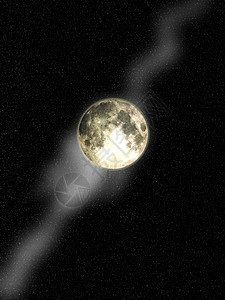 月月在太空月亮宇宙卫星白色景观月光气氛天空星星陨石图片