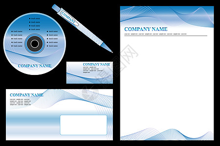 易编辑的矢量     公司身份模板 企业数据库商业磁盘光盘办公室卡片访问框架贸易横幅名片图片