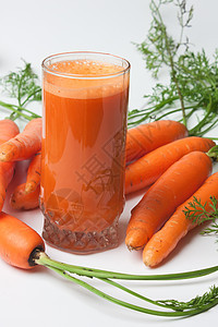 胡萝卜和胡萝卜汁食品营养素玻璃农业美食液体食物早餐树叶饮食图片