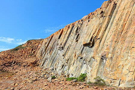 香港地理公园 六边形柱功夫农村壁画火山国家地理石峰石头岩石柱子图片