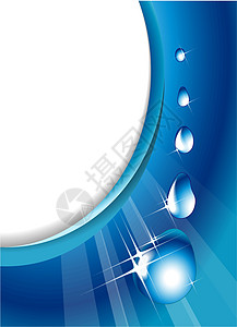 水滴  抽象背景墙纸雨滴气泡反射雨水插图环境蓝色阳光口渴图片