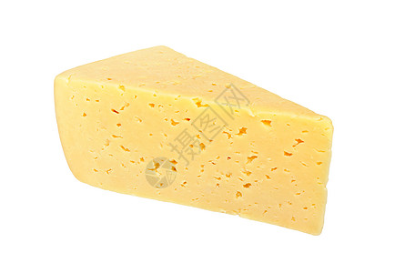 奶酪板块小吃黄色白色背景图片